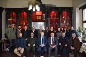 Vali Yavuz, Trabzon Gazeteciler Cemiyetini ziyaret etti