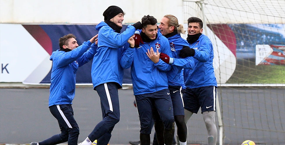 Trabzonspor, Fenerbahçe maçı hazırlıklarını sürdürdü