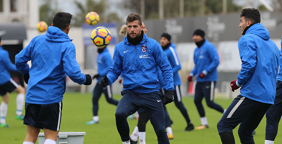 Trabzonspor’da Fenerbahçe maçı hazırlıkları