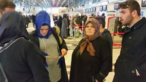 Şehit Eren Bülbül’ün annesi umreye uğurlandı