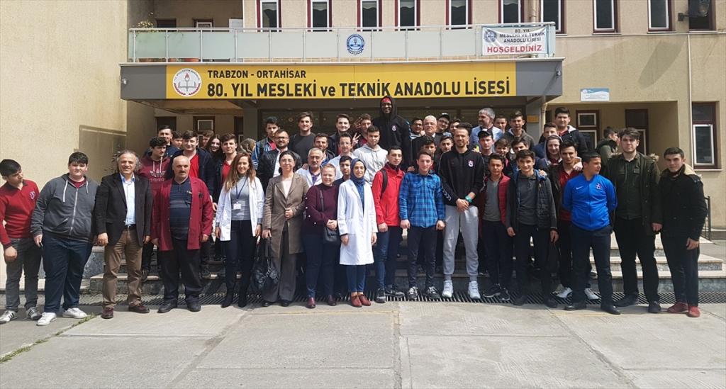 Trabzonspor basketbol takımının sosyal sorumluluk projesi