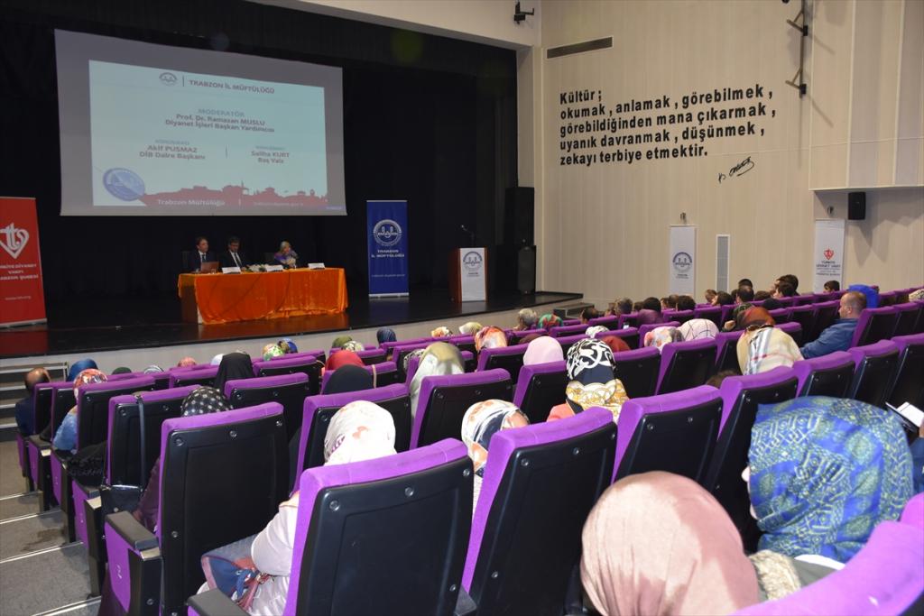 Trabzon’da “Din İstismarı ile Mücadele” konferansı