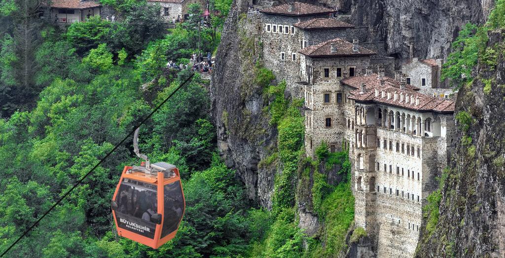 Sümela Manastırı’nda teleferik projesi ihaleye çıkıyor