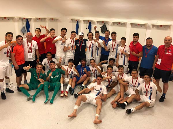 Trabzonspor gol dahi yemediği turnuvada namağlup şekilde 3. Oldu