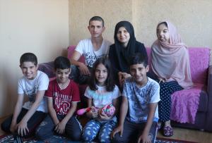 Iraklı ailenin Trabzon’da mutlu yaşamı