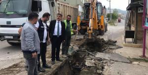 Arsin’de Doğalgaz çalışmaları Devam Ediyor