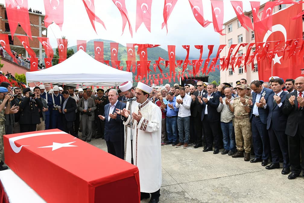Şehidimiz Son Yolculuğuna Uğurlandı