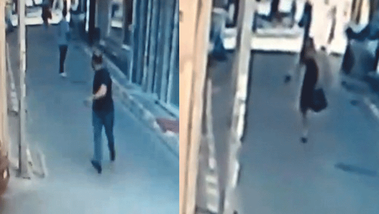 Karadenizli Kıza Laf Attı,Tabanca ile Kovalandı