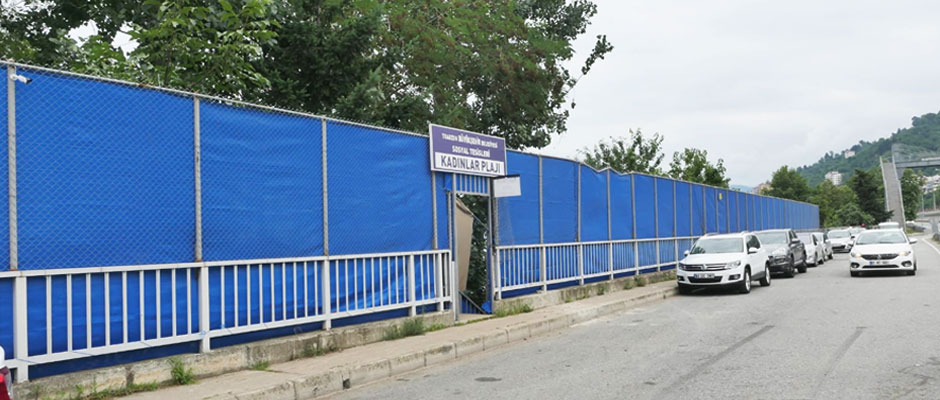 Trabzon’da Kadınlar Plajı Hizmete Girdi