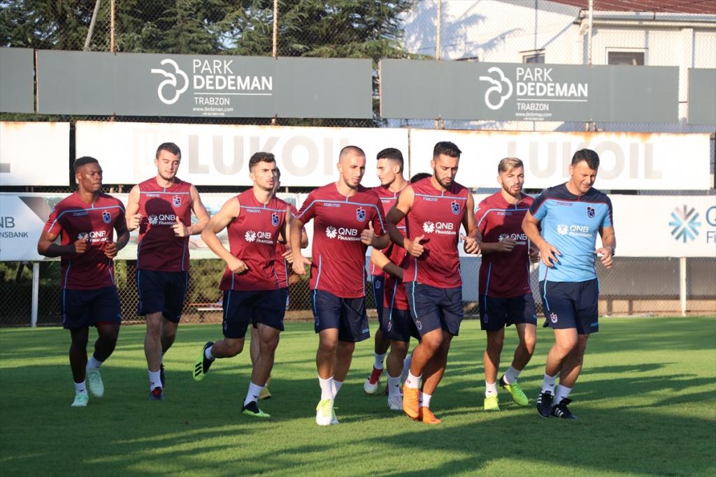Trabzonspor, Aytemiz Alanyaspor maçı hazırlıklarına başladı