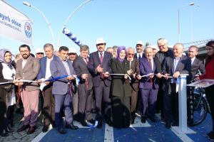 Trabzon’da 8 kilometrelik bisiklet yolu açıldı