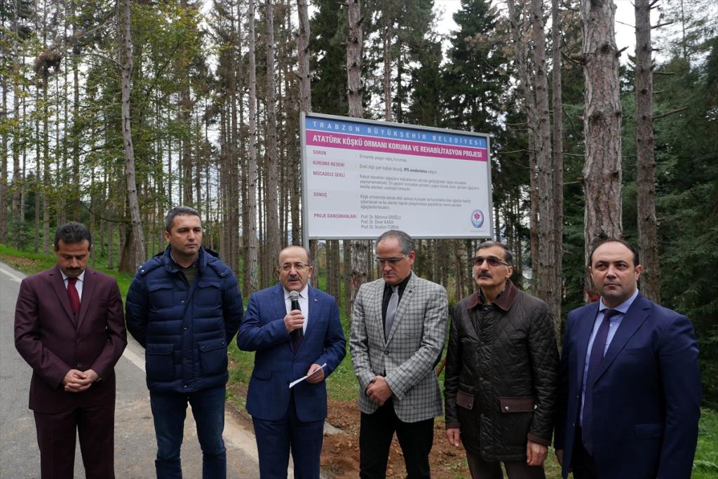 Atatürk Köşkü Ormanı’nda 1 milyondan fazla zararlı böcek tespit edildi