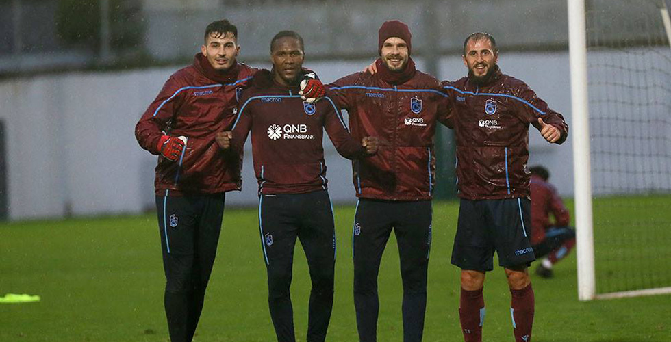 Trabzonspor, Beşiktaş maçı hazırlıklarını sürdürdü