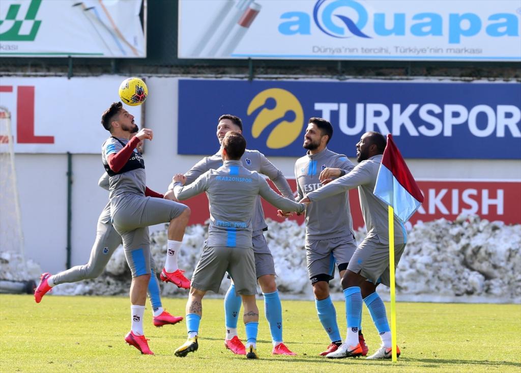 Trabzonspor’da Beşiktaş maçı hazırlıkları sürüyor