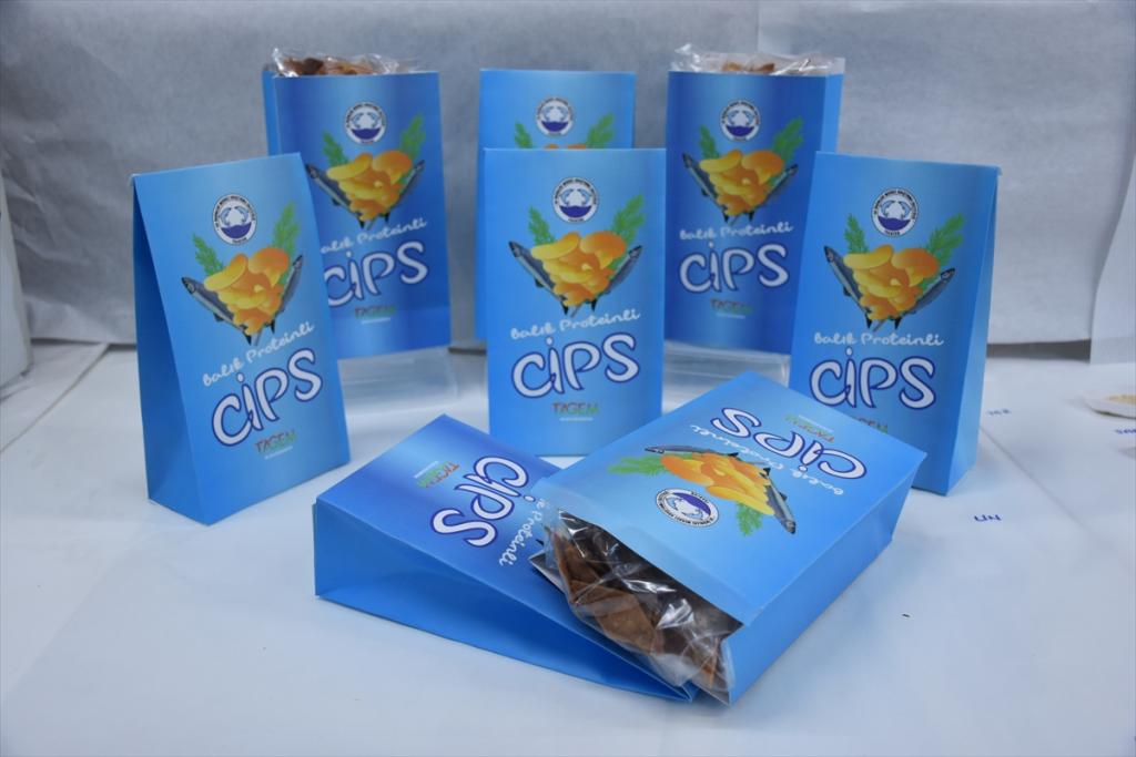 Trabzon SUMAE’da çaça balığı proteini, cips yapımında kullanıldı