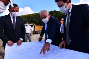 Başkan Zorluoğlu Akoluk İçme Suyu Arıtma Tesisini İnceledi