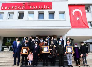 Trabzon ‘da “Devlet Övünç Madalyası ve Beratı” töreni düzenlendi