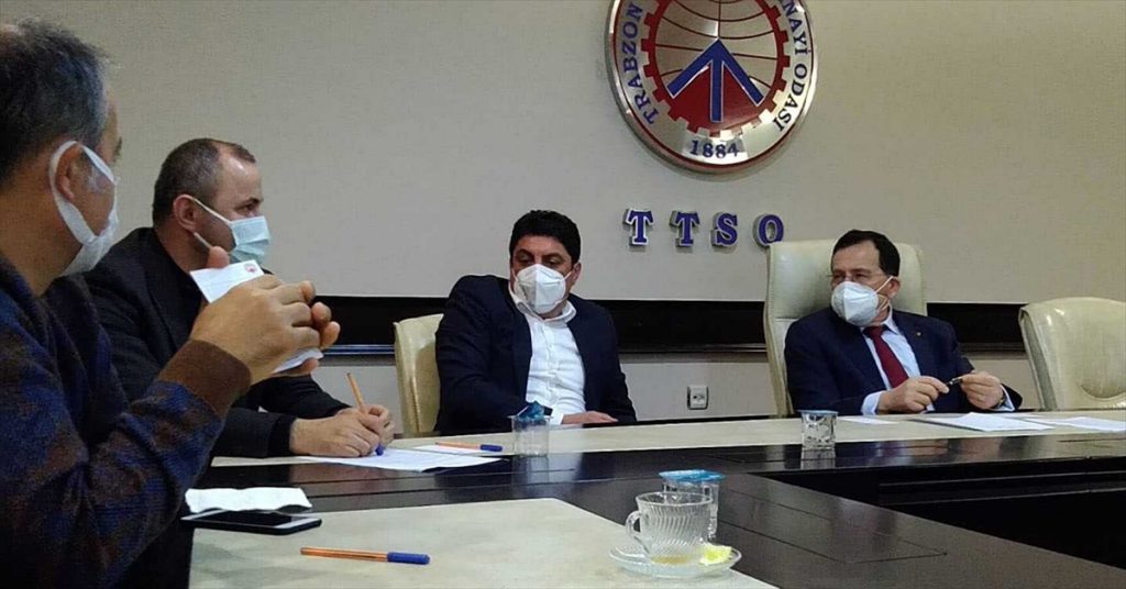 Trabzon’da turizm sektörü temsilcileri TTSO’da bir araya geldi