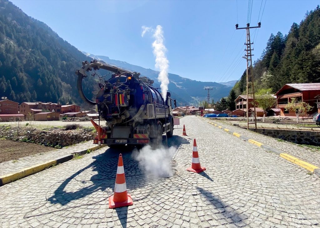 Uzungöl’de kanalizasyon hattı rehabilite edilecek