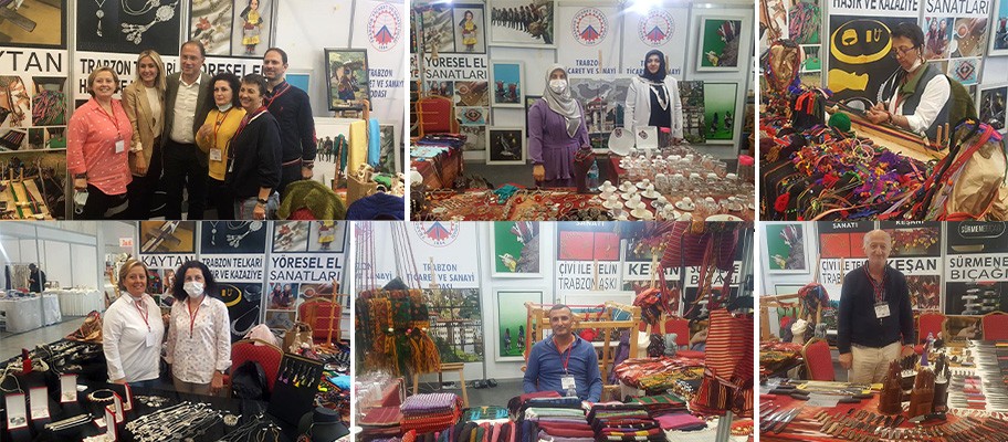 İstanbul’da Trabzon’un el sanatları ve coğrafi işaretli ürünleri tanıtıldı