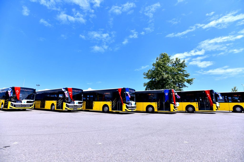 BÜYÜKŞEHİR ULAŞIM FİLOSUNU GÜÇLENDİRİYOR