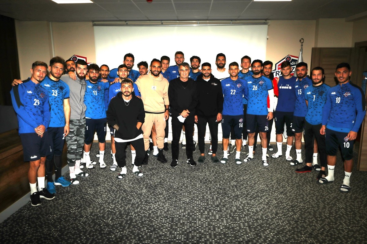 A Milli Takım’ın eski teknik direktörü Güneş’ten Hekimoğlu Trabzon’a ziyaret