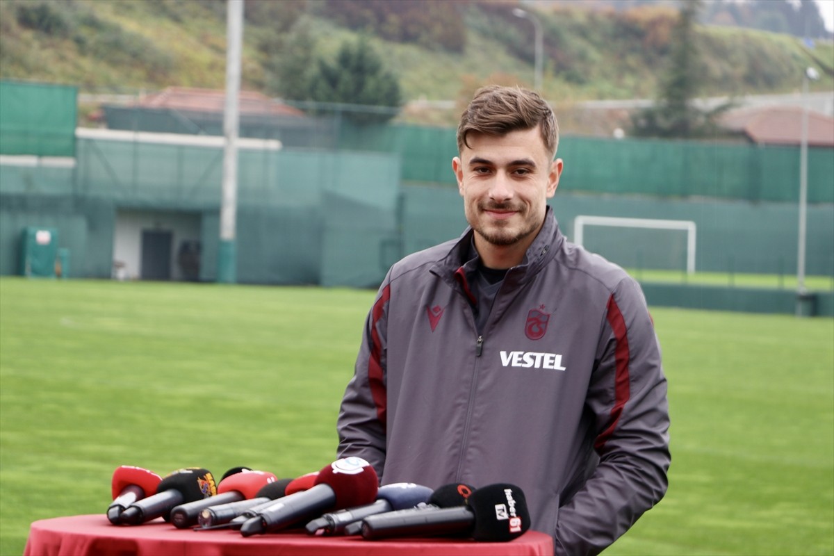 Trabzonsporlu futbolcu Dorukhan Toköz: “İyi gidiyoruz, inşallah üstesinden geliriz