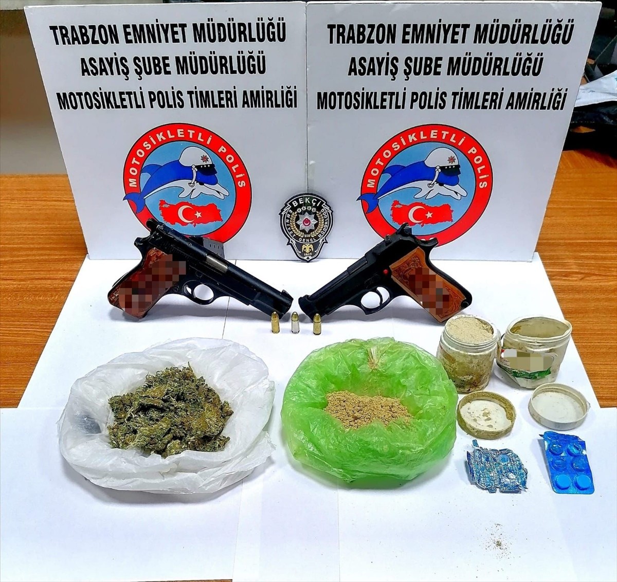 Trabzon’da uyuşturucu operasyonunda 3 zanlı yakalandı