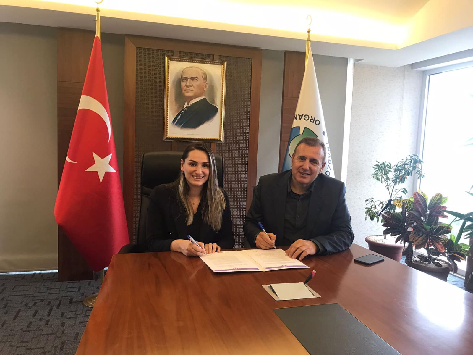 Trabzon Arsin OSB ve Uğur Okulları Arasında Eğitim Sözleşmesi İmzalandı