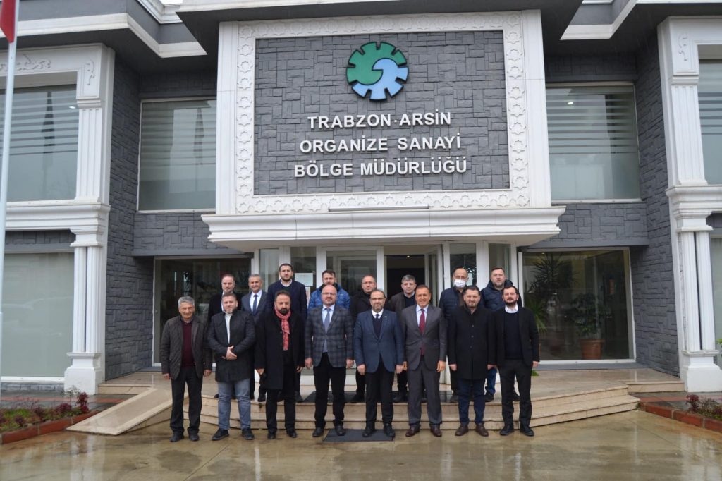 Trabzon MÜSİAD Heyetinin Arsin OSB Ziyareti