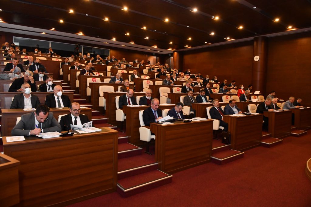 BÜYÜKŞEHİR BELEDİYE MECLİSİ NİSAN AYI İLK TOPLANTISI YAPILDI