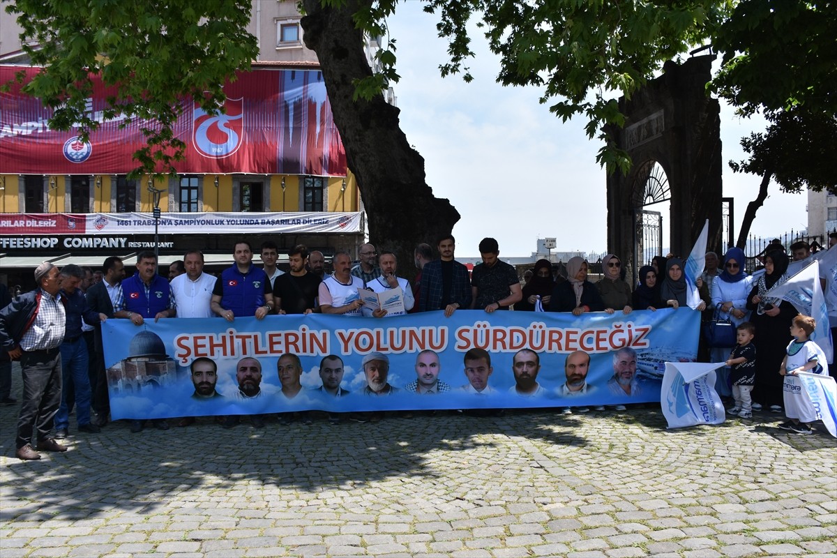 Trabzon ve Giresun’da Mavi Marmara saldırısı kınandı