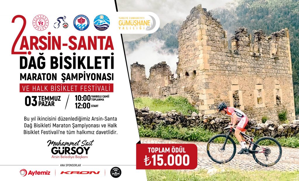 2. Arsin-Santa Dağ Bisikleti Maraton Şampiyonası