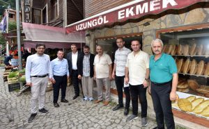 Esnaf Odası başkanları Uzungöl’de incelemelerde bulundu, talepleri dinledi