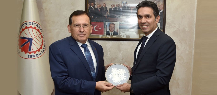 KKTC Başkonsolosu Çağatay’dan TTSO’ya ziyaret