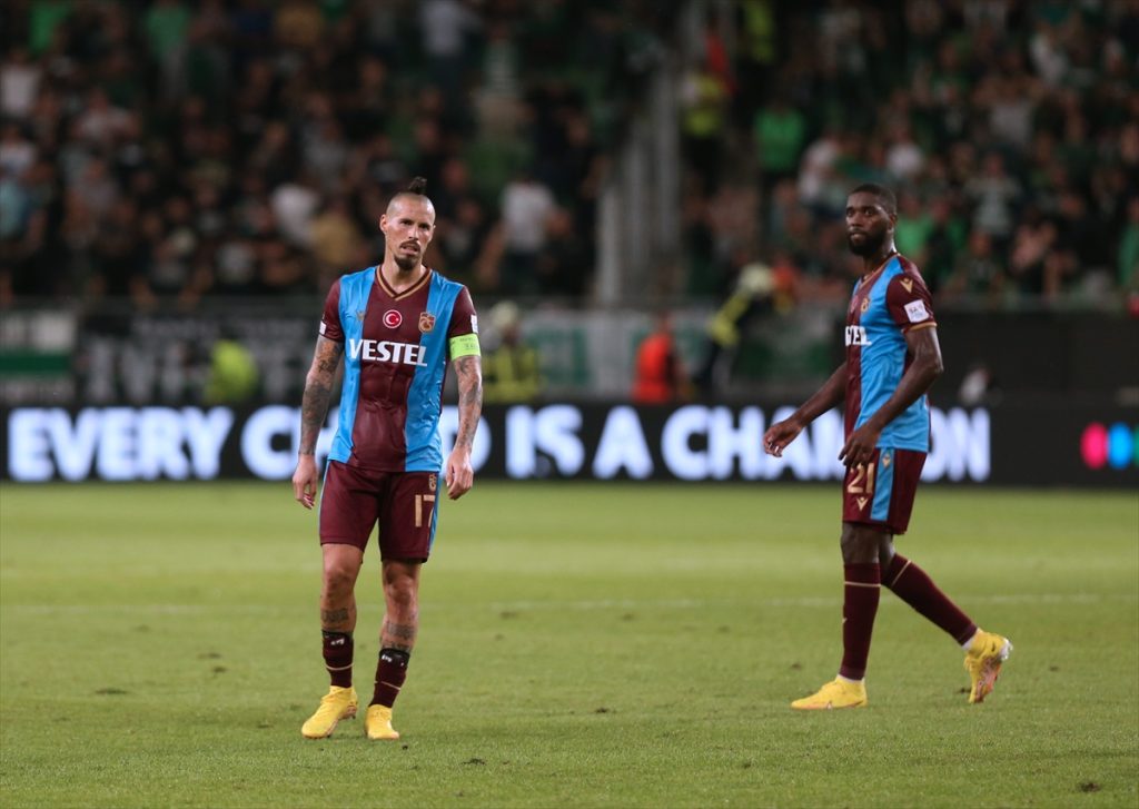 Trabzonspor, Avrupa’da galibiyet özlemine son veremedi