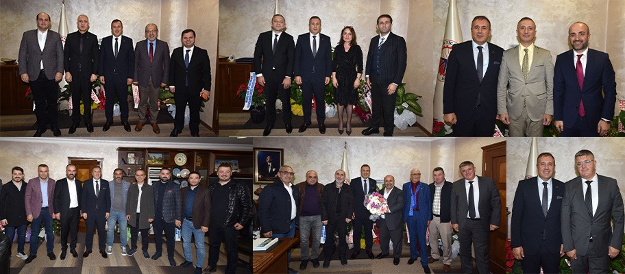 TTSO’ya tebrik ziyaretleri