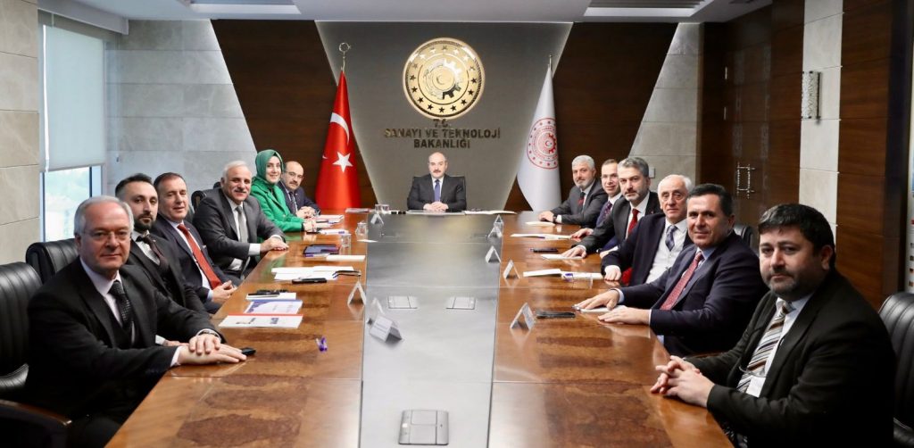 Trabzon heyeti Bakan Varank ile projeleri değerlendirdi