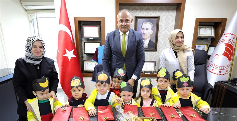 Minikler Yerli Malı Haftasında Tarım ve Orman İl Müdürlüğünü Ziyaret Etti