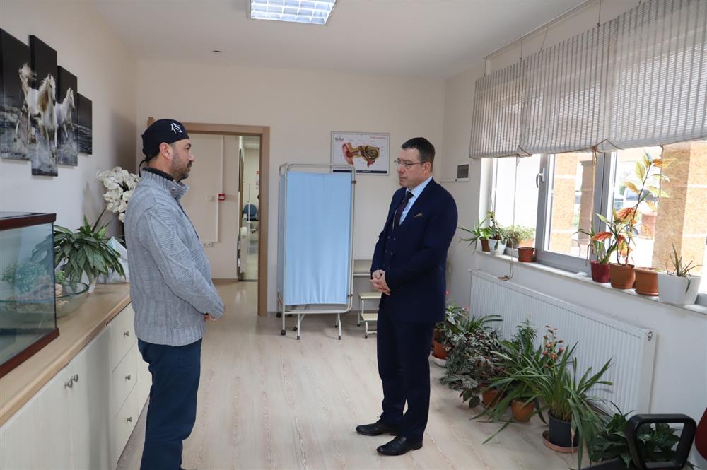 Sağlık Müdürümüz Arsin Yeşilyalı Aile Sağlığı Merkezini Ziyaret Etti