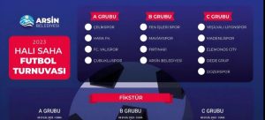 Arsin Belediyesi Halı Saha Futbol Turnuvasında günün maçları