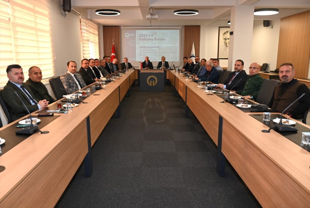 KTÜ Heyelan Uygulama ve Araştırma Merkezi Danışma Kurulu Toplantısı yapıldı