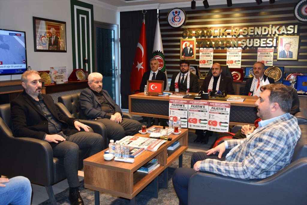HAK-İŞ’ten “Filistin’e Özgürlük İçin Trabzon’da Yürüyoruz” etkinliğine katılım çağrısı
