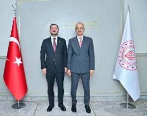 Bakan Uraloğlu’na makamında ziyaret