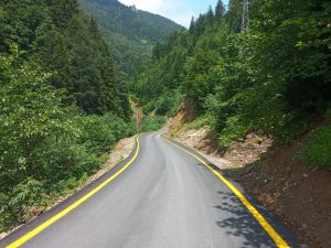 Santa yolu yenilendi