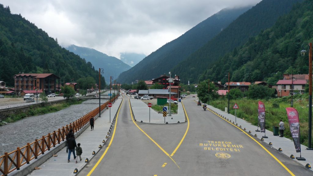 Uzungöl Yolu Yenilendi