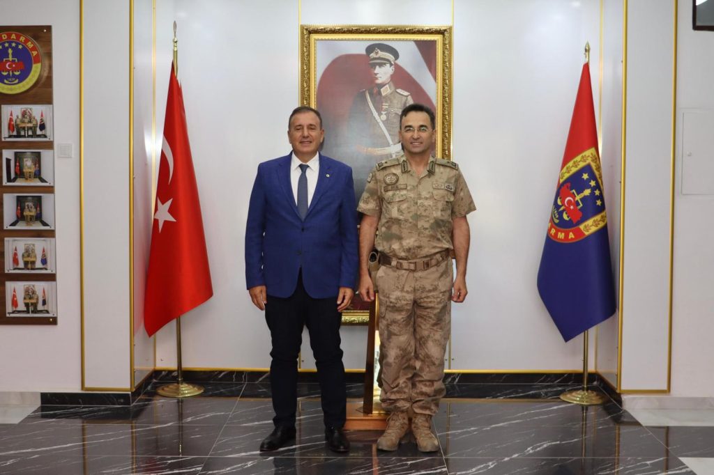 Başkan Çelebi’den Tuğgeneral Şen’e ziyaret