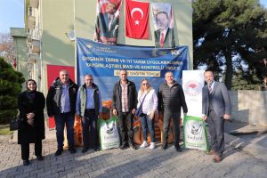 Trabzon’da, Fındıkta İyi Tarım Uygulamaları Projesi Kapsamında Organik Gübre Dağıtıldı