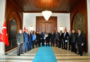 10 Aralık Dünya İnsan Hakları Günü Dolayısıyla Vali Aziz Yıldırım’a Ziyaret