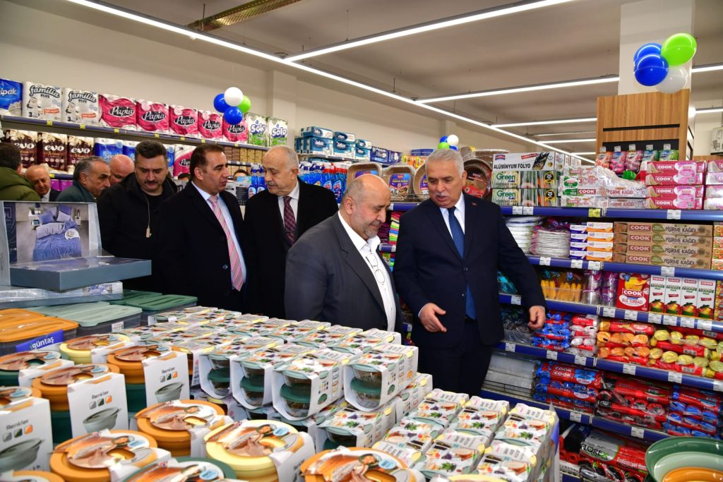 Vali Aziz Yıldırım, Açılışa Katıldı